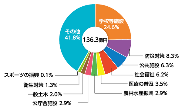 主催者収益金の使途（平成28年度実績）